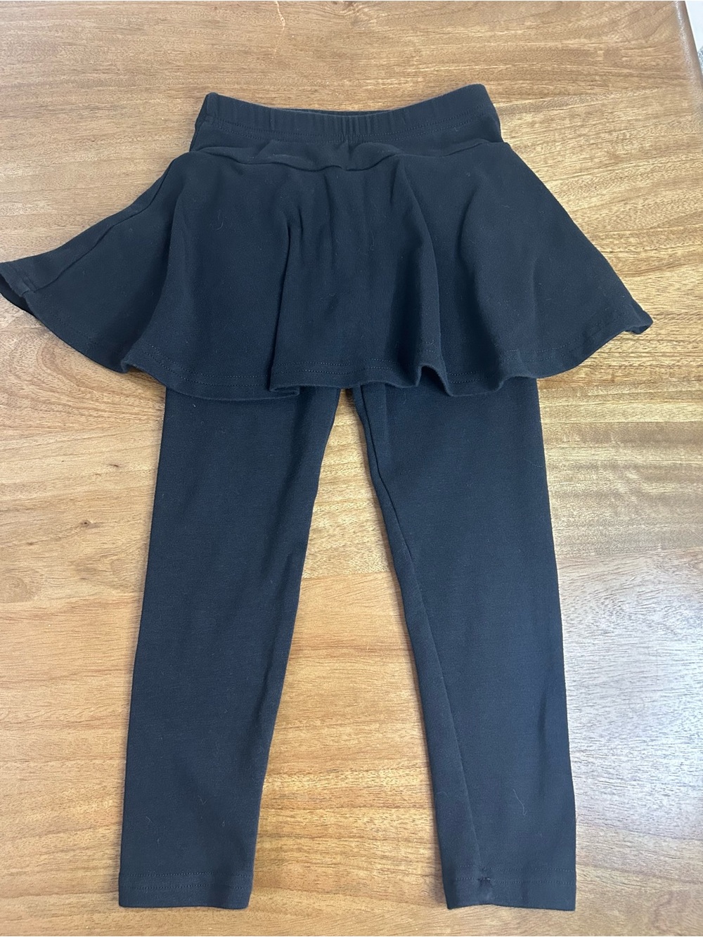 Girls' Skirted Leggings - Comfortable Everyday Bottoms-4T